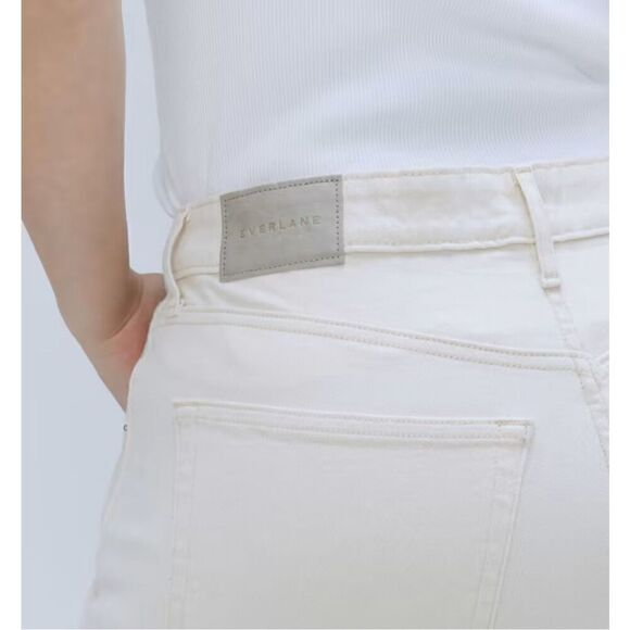 Everlane The Original Curvy Cheeky High Rise Straight Leg Jeans Women’s Size 32 - Picture 3 of 9